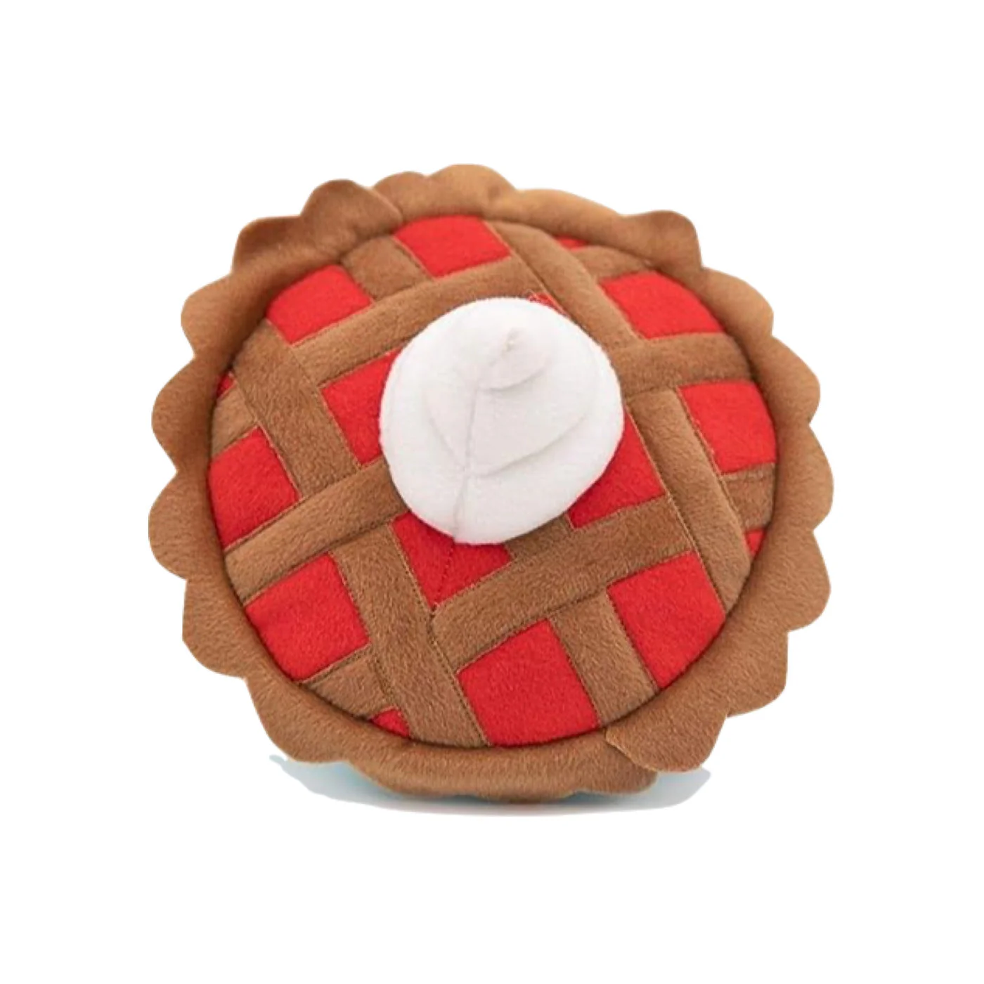 Zippy Paws Cherry Pie Plush Dog Toy - Image 1
