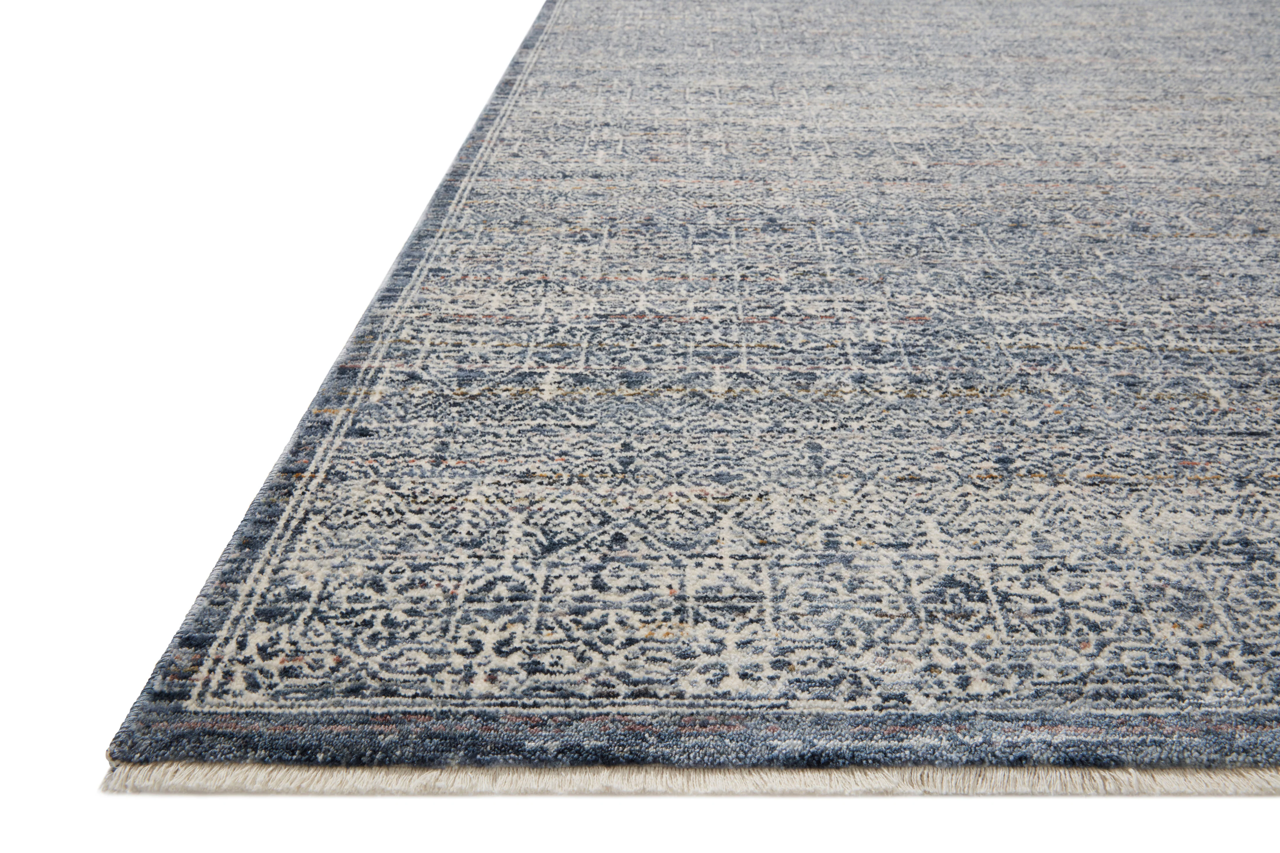 Amber Lewis x Loloi Zuma Denim / Ivory Rug - Image 2