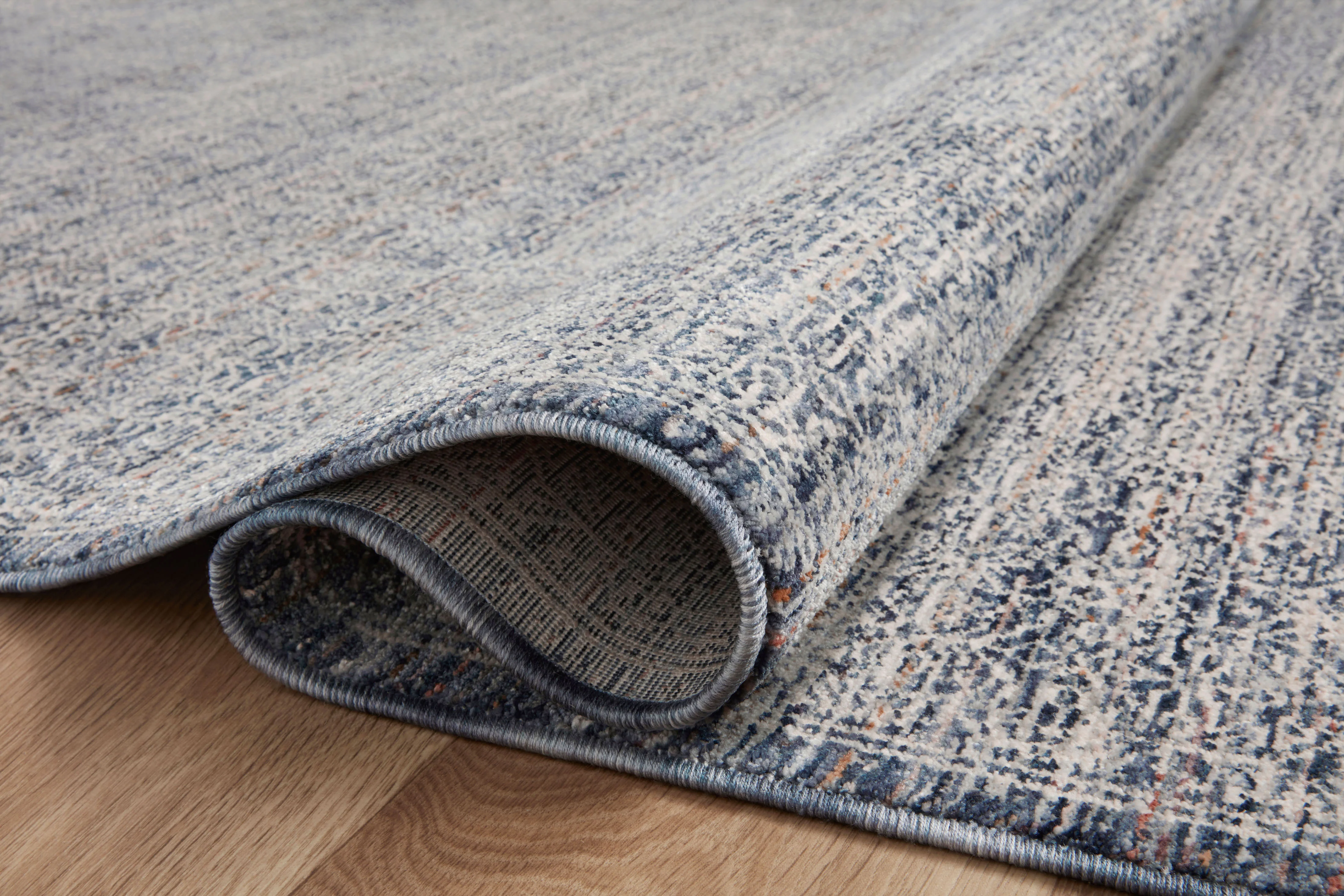 Amber Lewis x Loloi Zuma Denim / Ivory Rug - Image 3