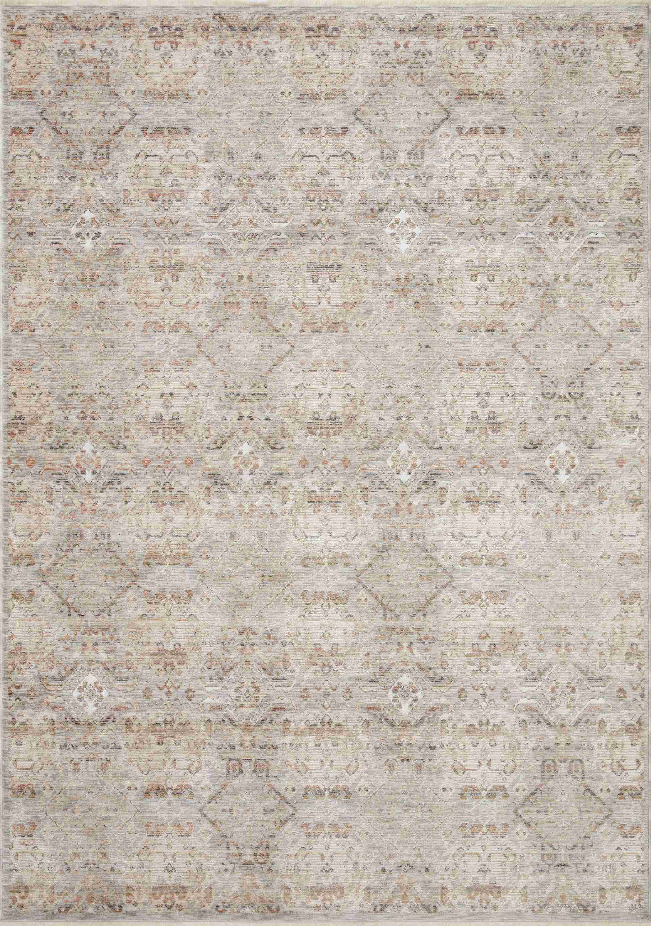 Amber Lewis x Loloi Zuma Silver / Multi Rug