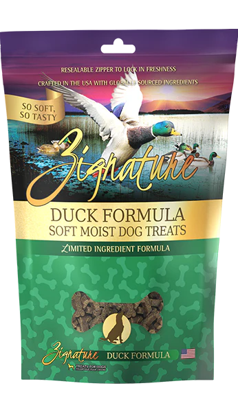 Zignature 4oz Soft Treats Duck - Image 1