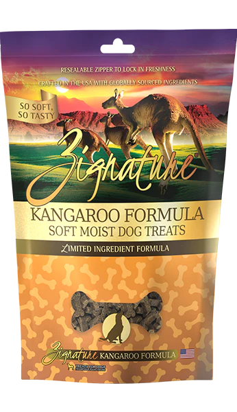 Zignature 4oz Soft Treats Kangaroo - Image 1