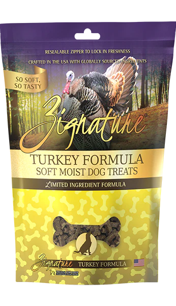 Zignature 4oz Soft Treats Turkey - Image 1