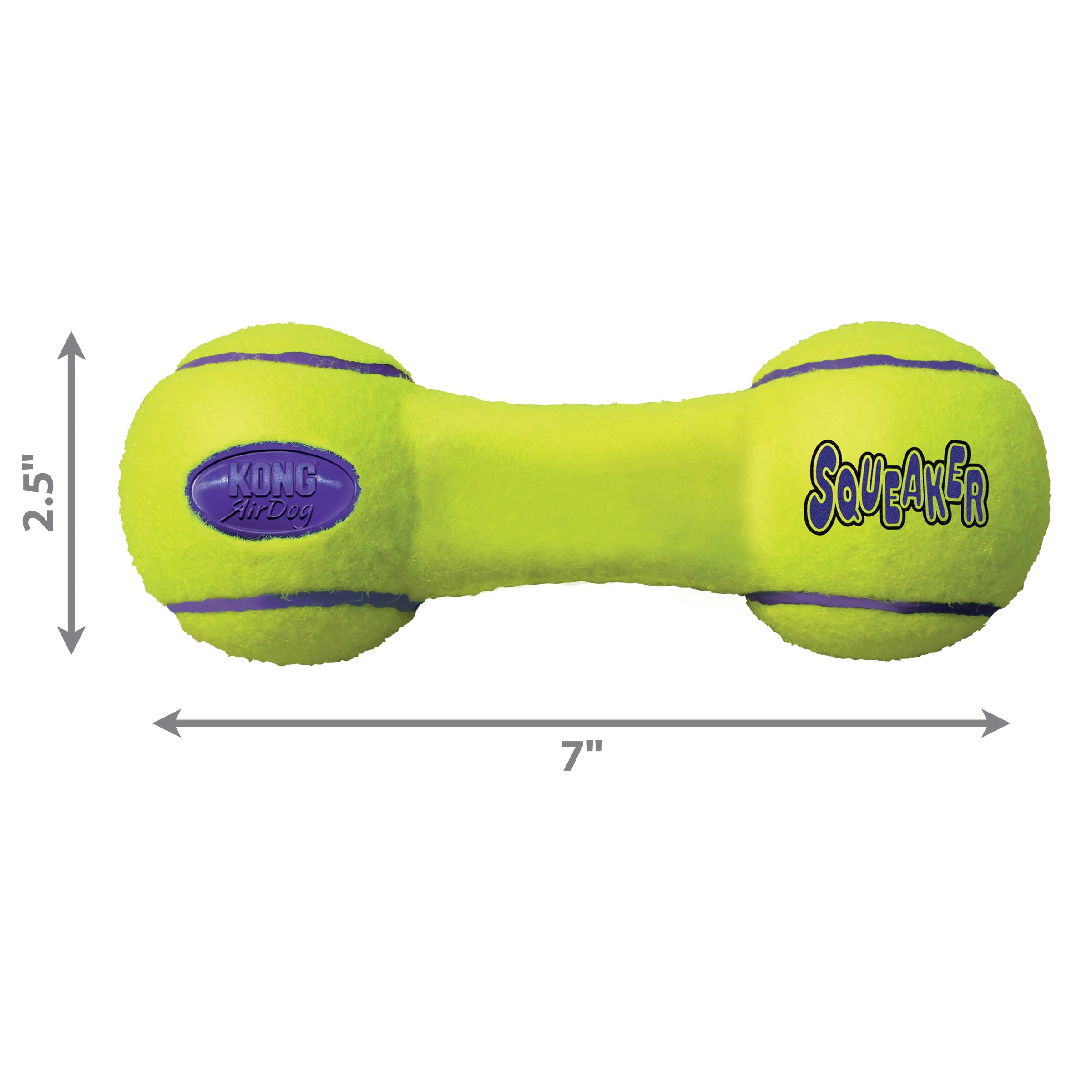 Kong Dog Toy AirDog Squeaker Dumbbell Medium - Image 1