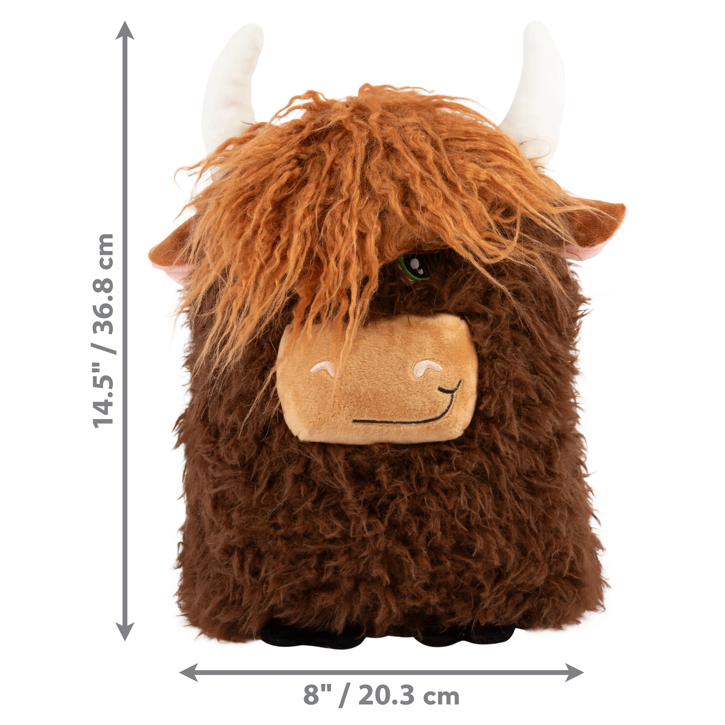 Kong Dog Toy Comfort Jumbo Highland Cow Assorted - Image 1