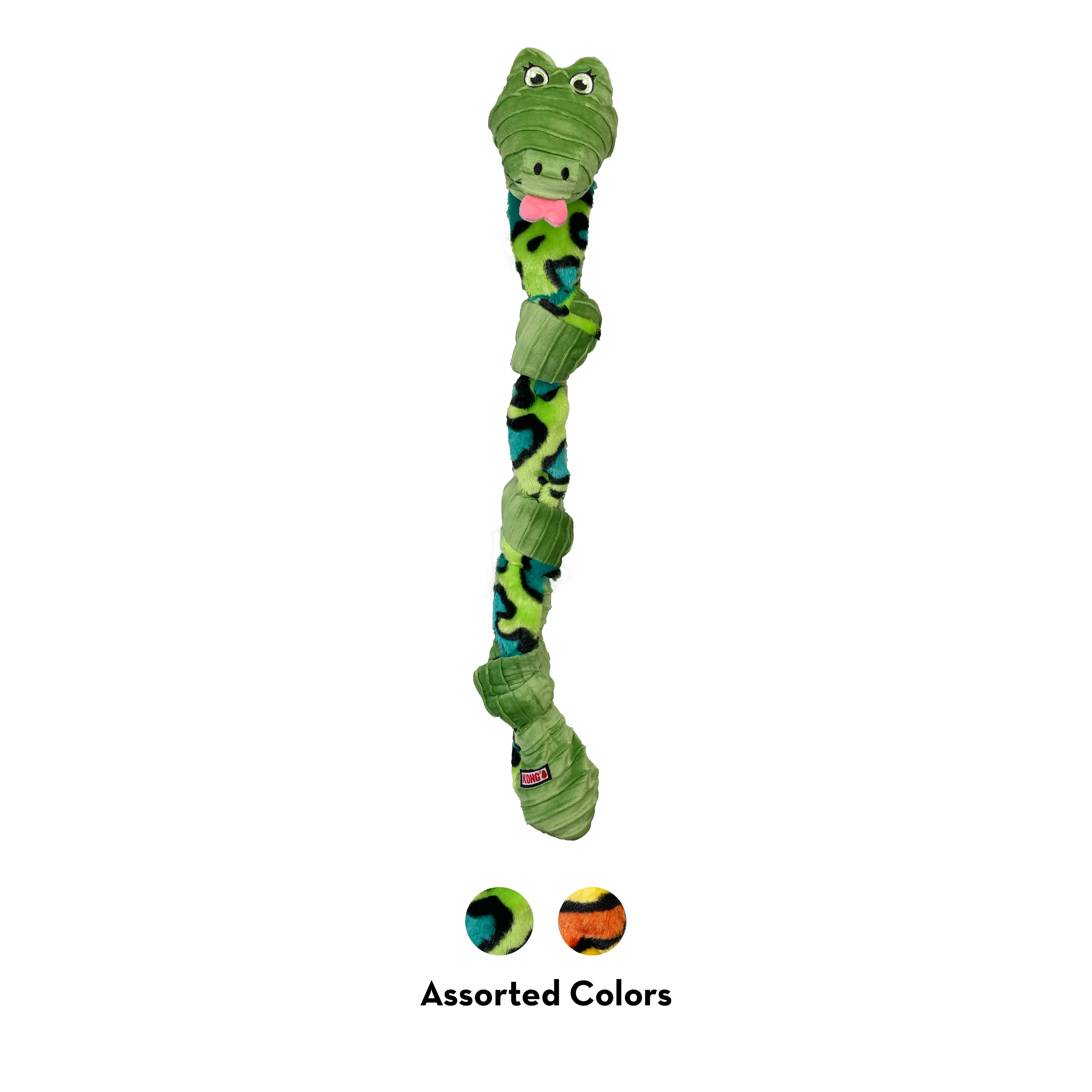 Kong Dog Toy Knots Snake Assorted Medium - Image 1
