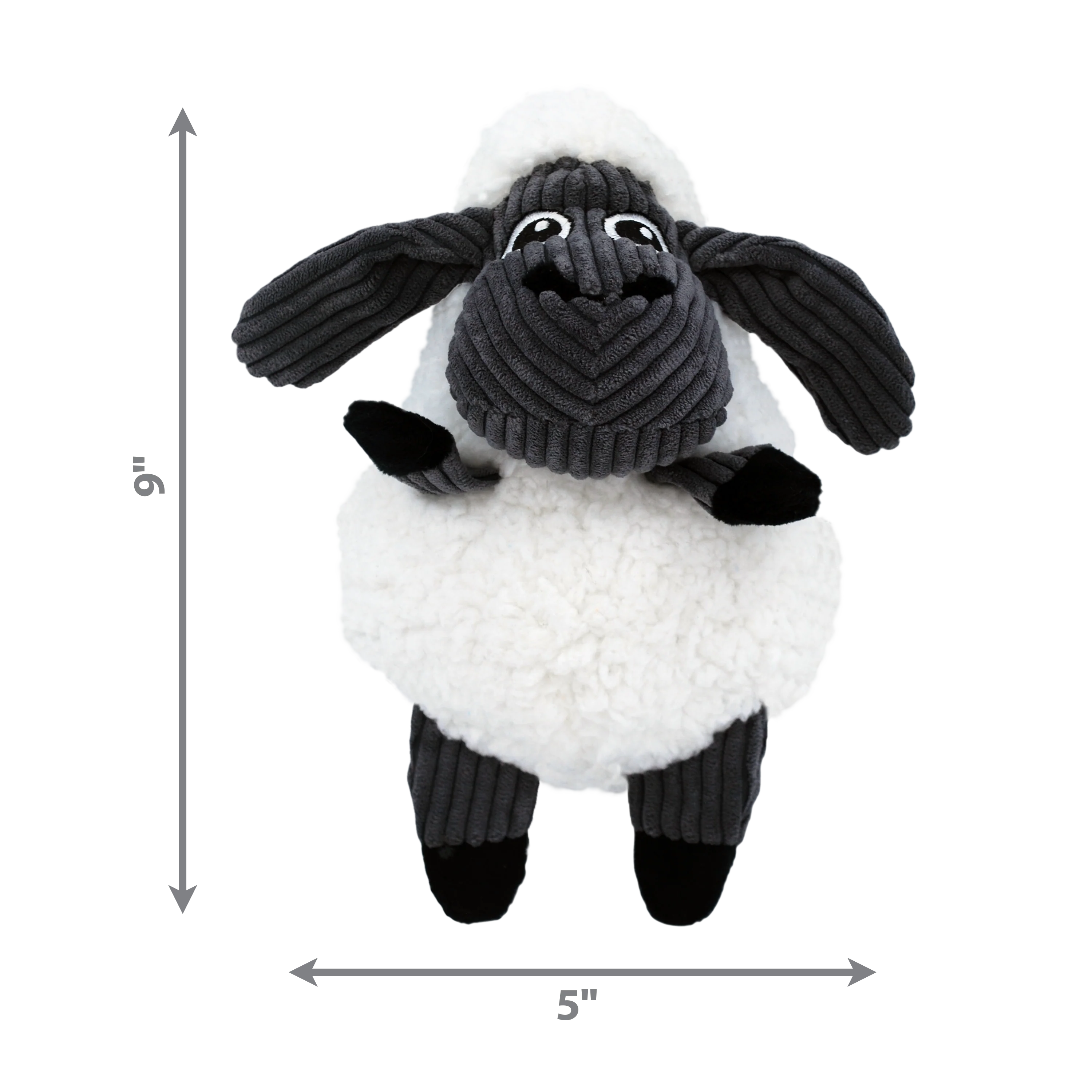 Kong Dog Toy Sherps Floofs Sheep Medium - Image 1
