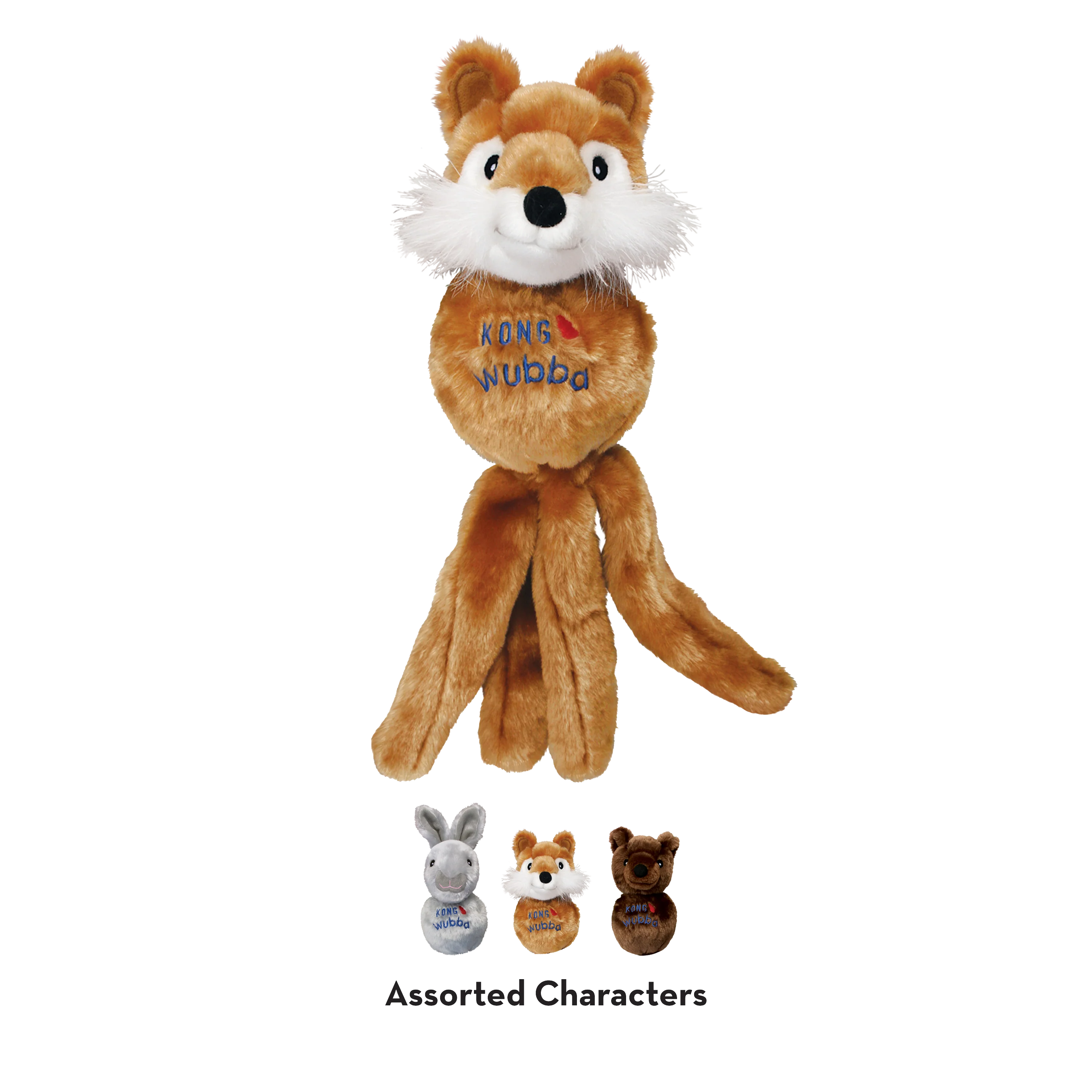Kong Dog Toy Wubba Friends Assorted Small - Image 1
