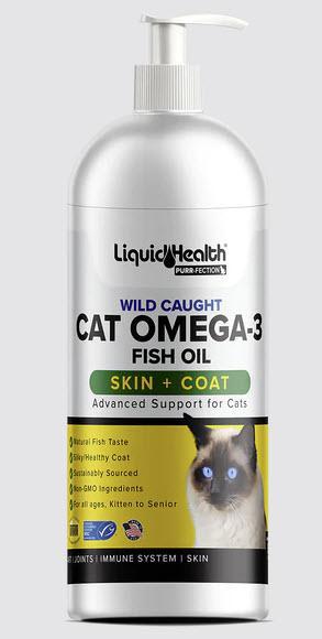 K9 Liquid Health Skin and Coat Fish Oil 8oz - Image 1