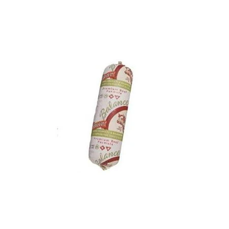 Bravo Balance Raw Beef Chub Food For Pets 2lb - Image 1