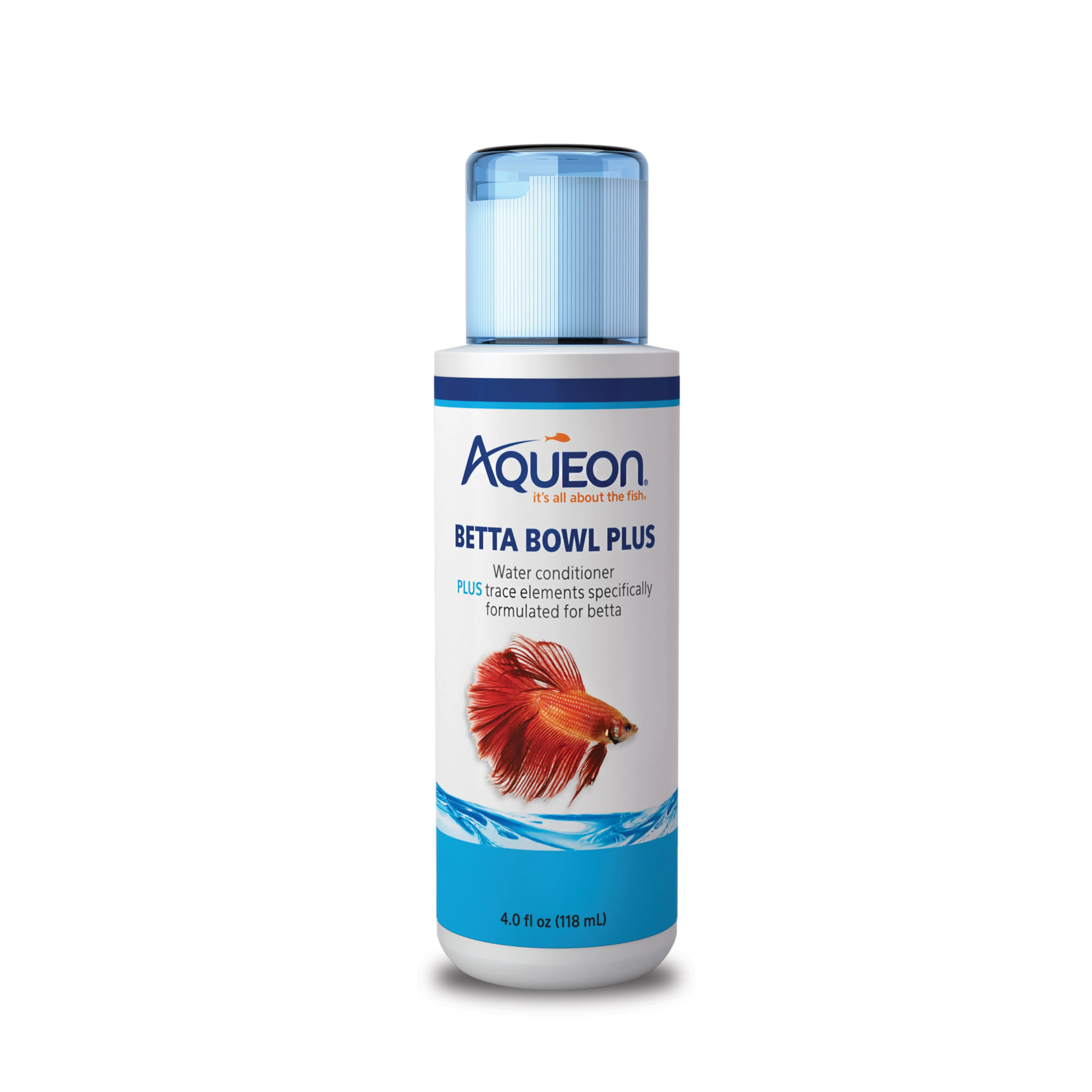 Aqueon Betta Bowl Plus Water Conditioner 4 Ounces - Image 1