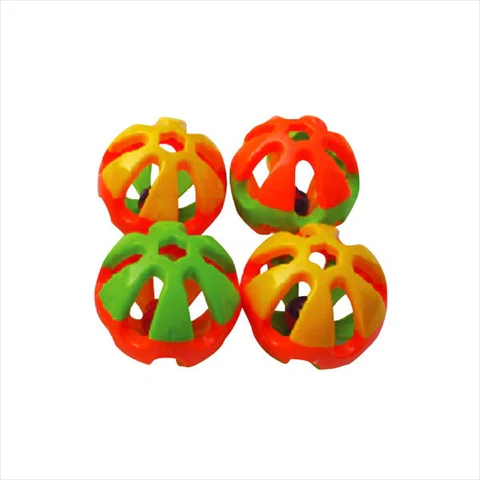 A&E Cage Co Round Rattle Foot Bird Toy - Large - Image 1