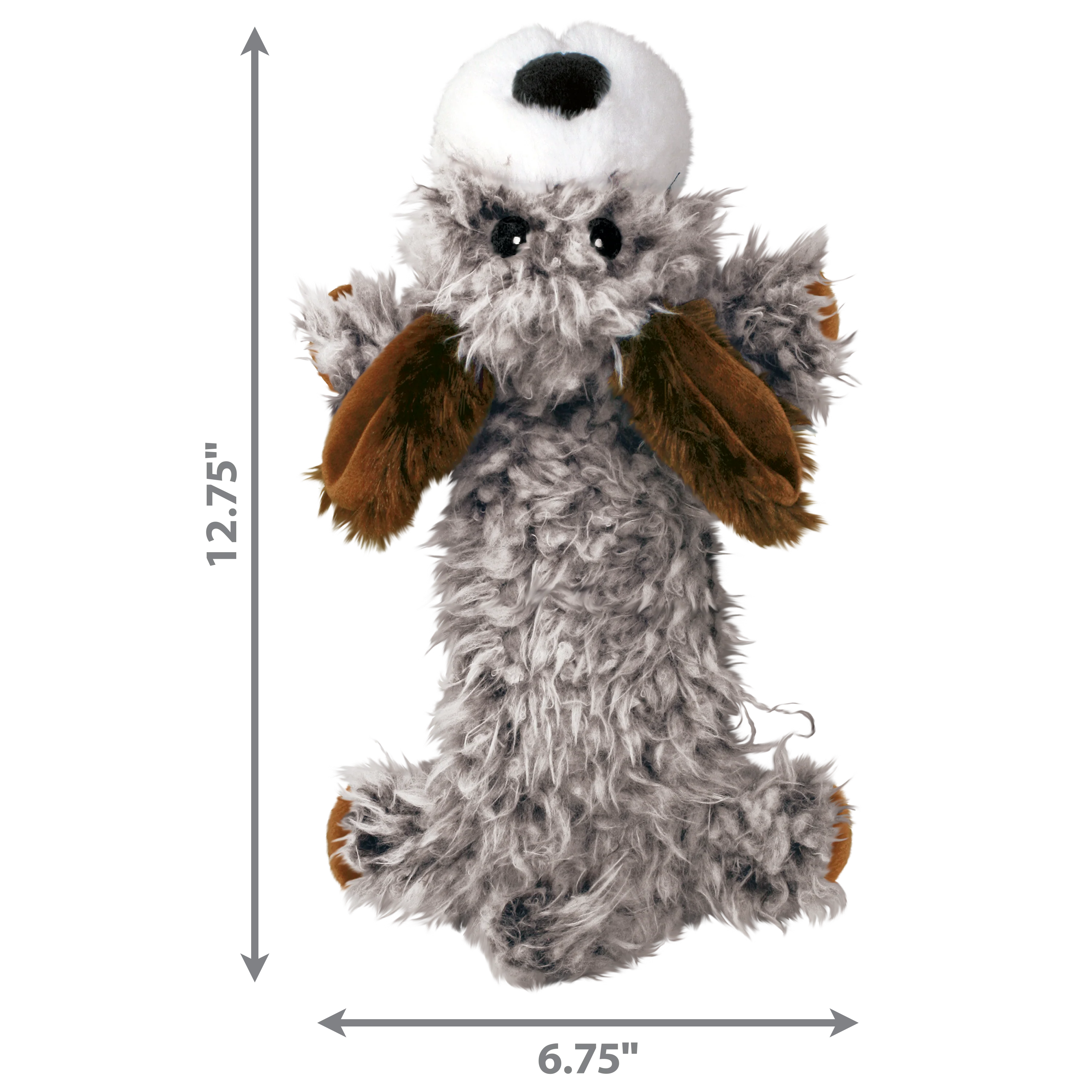 Kong Dog Toy Low Stuff Scruffs Dog Large - Image 1