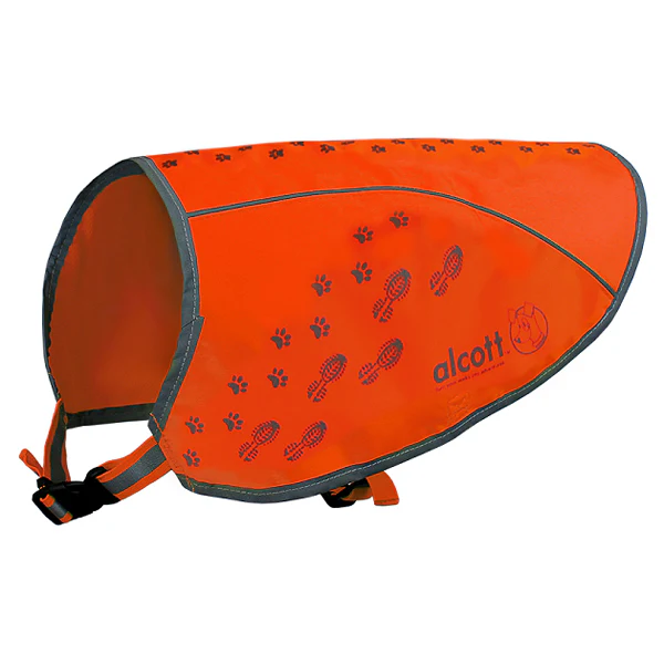 Alcott Essential Visibility Dog Vest Medium Orange - Image 1