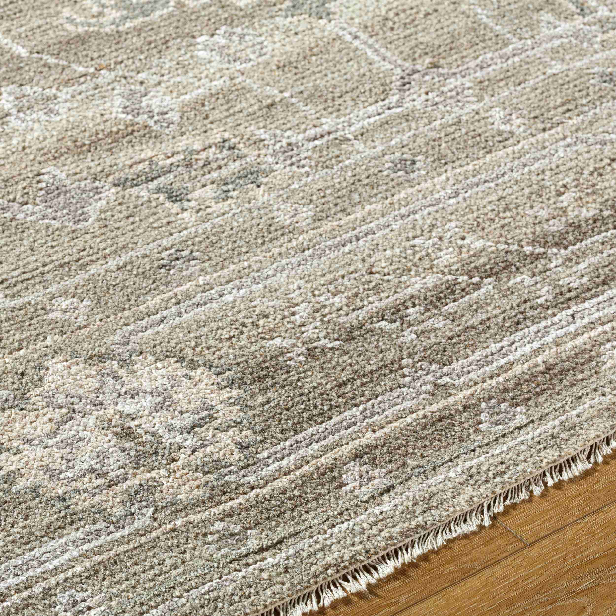 Almeria Floral Light Brown Rug - Image 2
