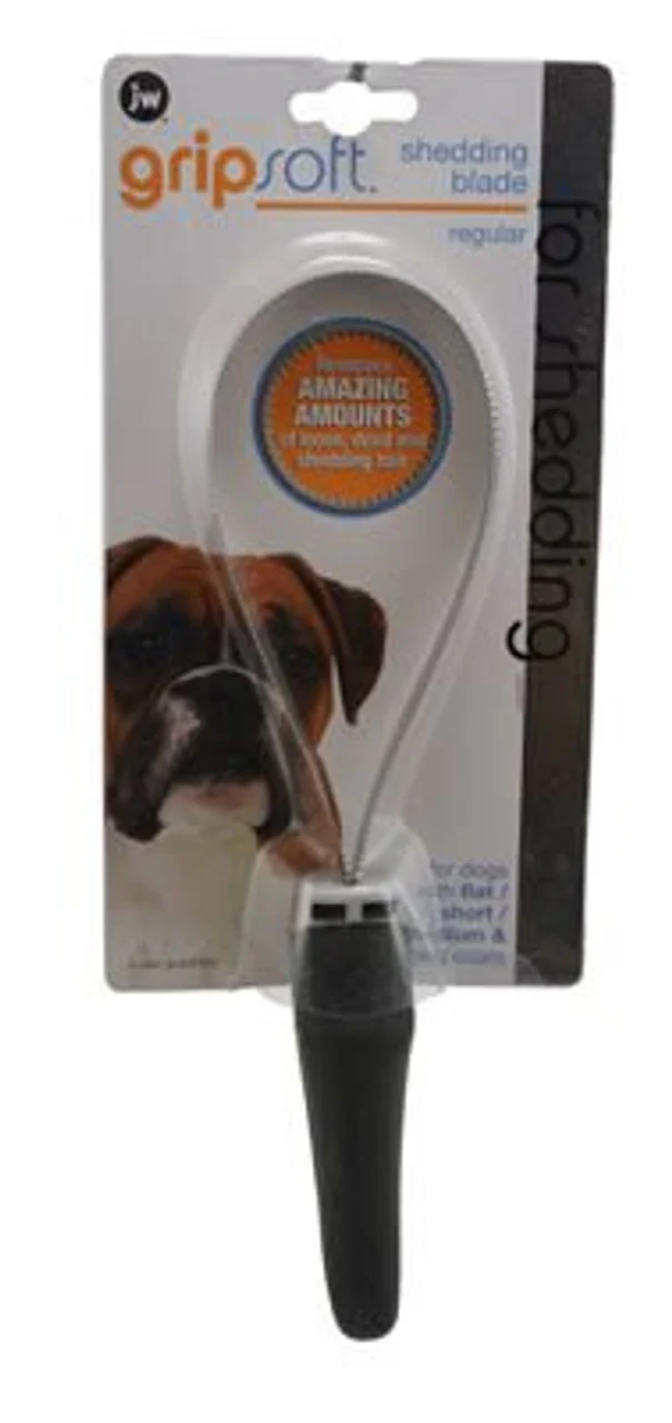 JW Pet Grip Soft Regular Shedding Blade - Image 1