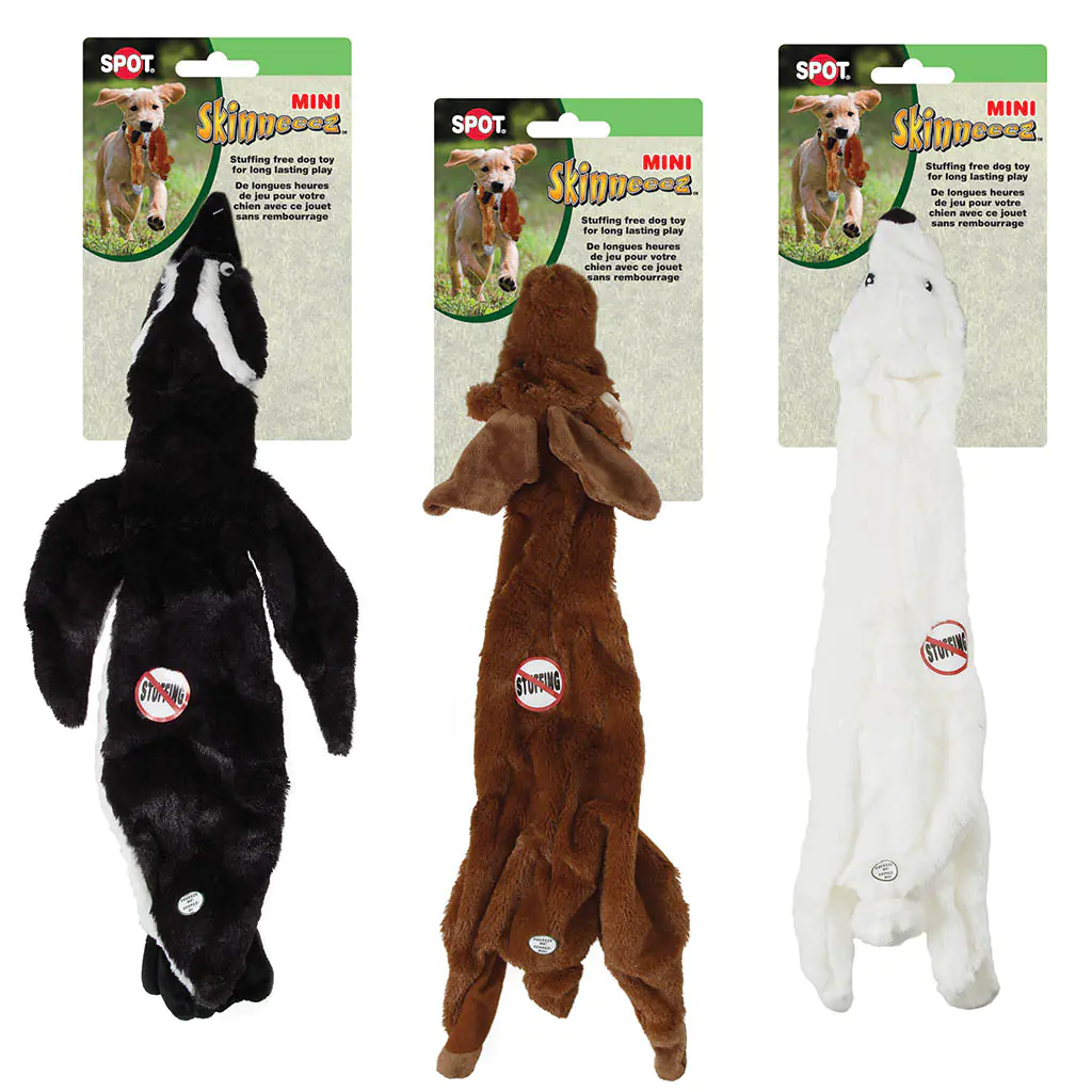 Spot Ethical Pet Dog Toy Plush Skinneeez Arctic Assortment 23In - Image 1