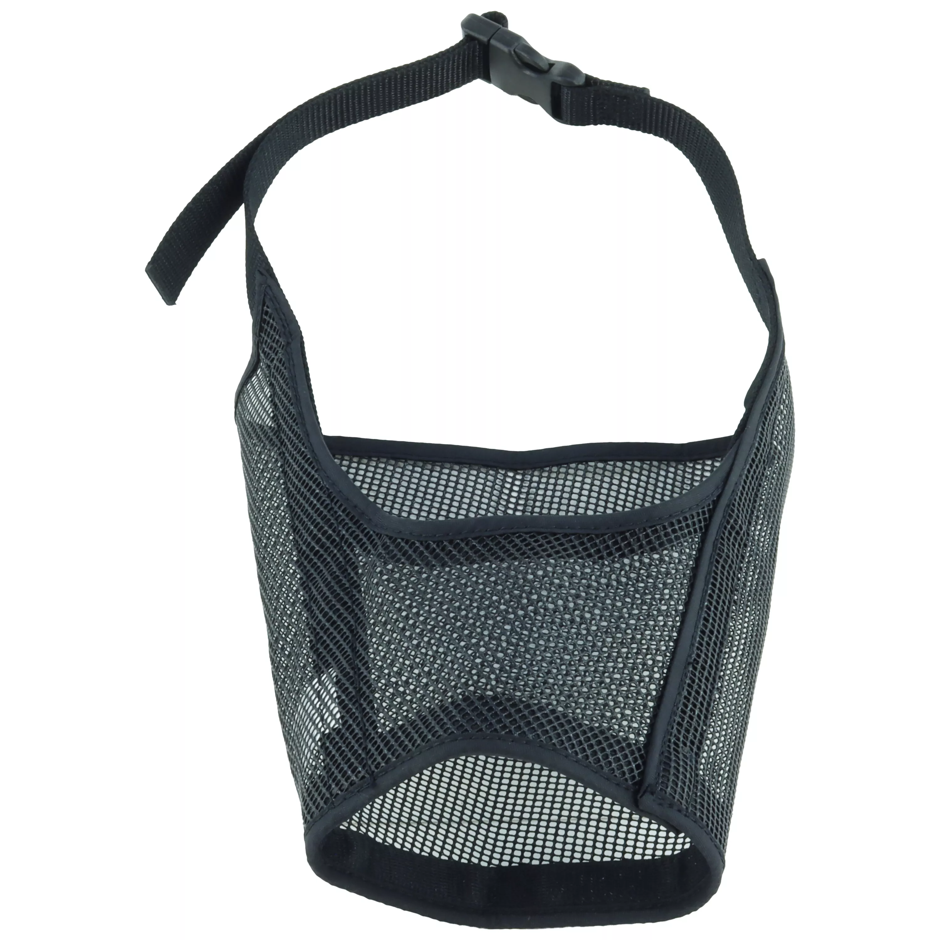 Coastal Best Fit Adjustable Mesh Dog Muzzle Black #3 5in - Image 1