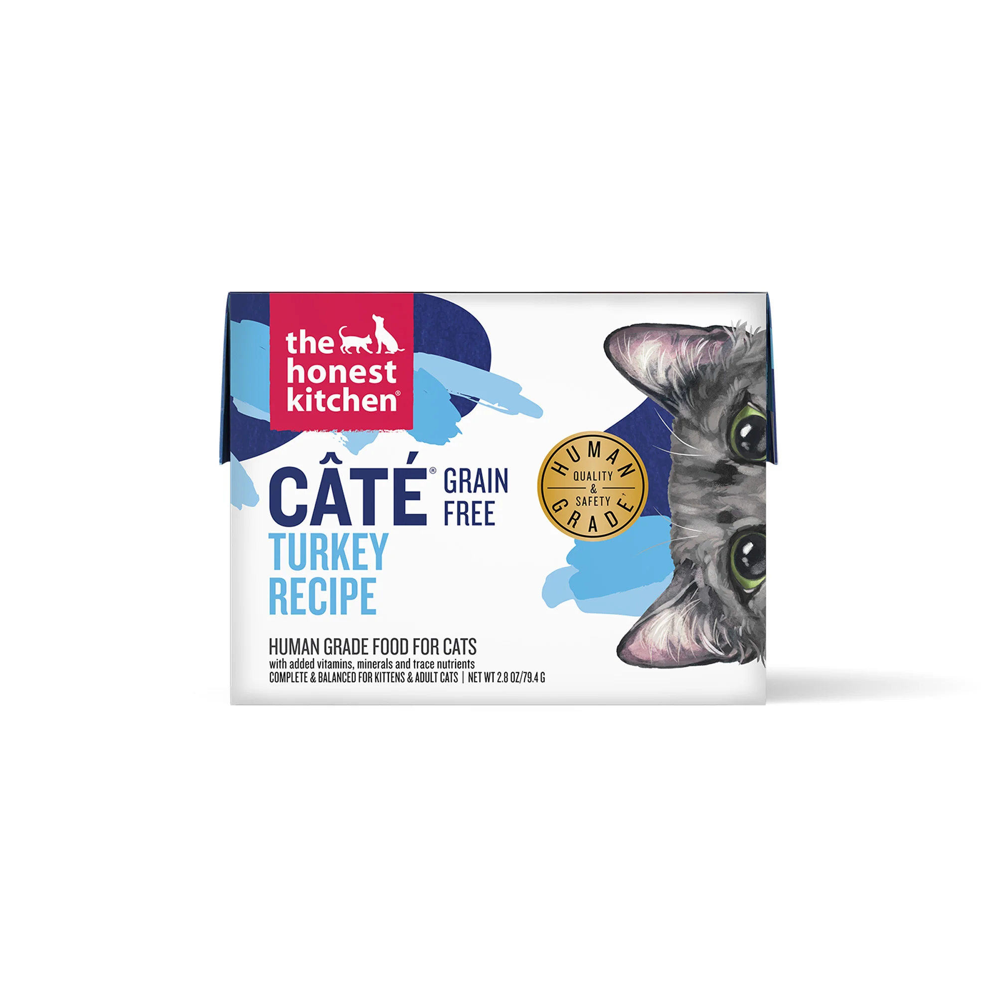 Honest Kitchen Câté™ Grain Free Turkey Pâté Wet Cat Food, 2.8 oz - Image 1