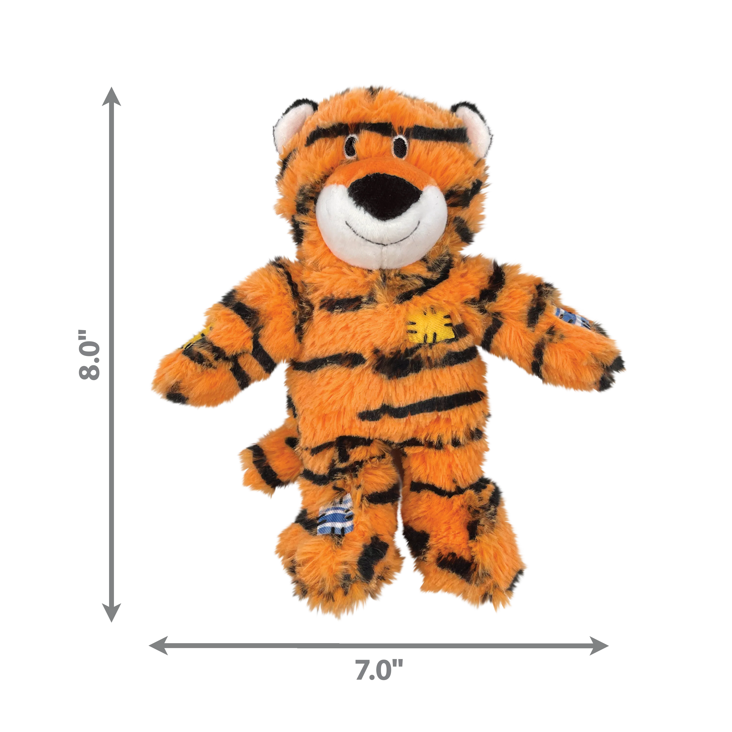 Kong Cat Toy Wild Knots Tiger Medium - Image 1