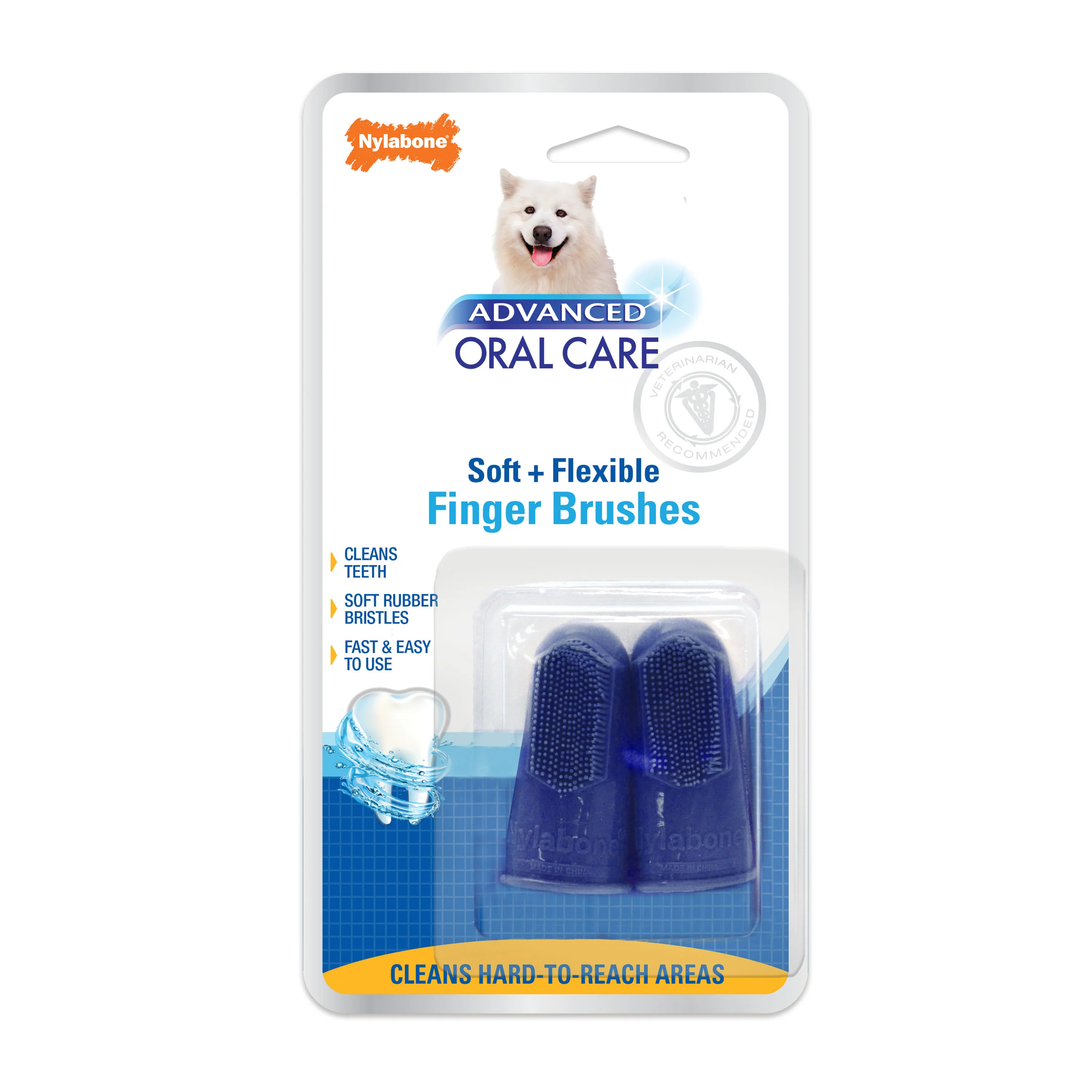 Nylabone Advanced Oral Care Finger Brush Original - Image 1