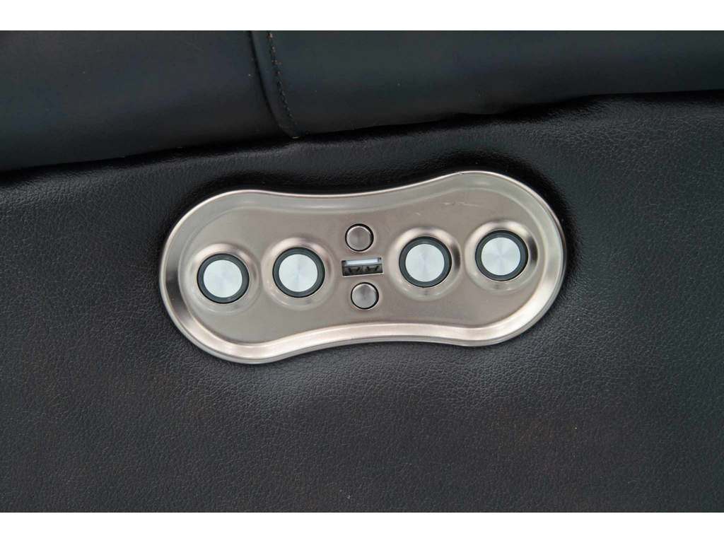 9PH-3286 5407-41 Barcalounger Barrett Power Recliner with Power Recline and Power Headrest -All Leather Stetson-coffee - Image 3