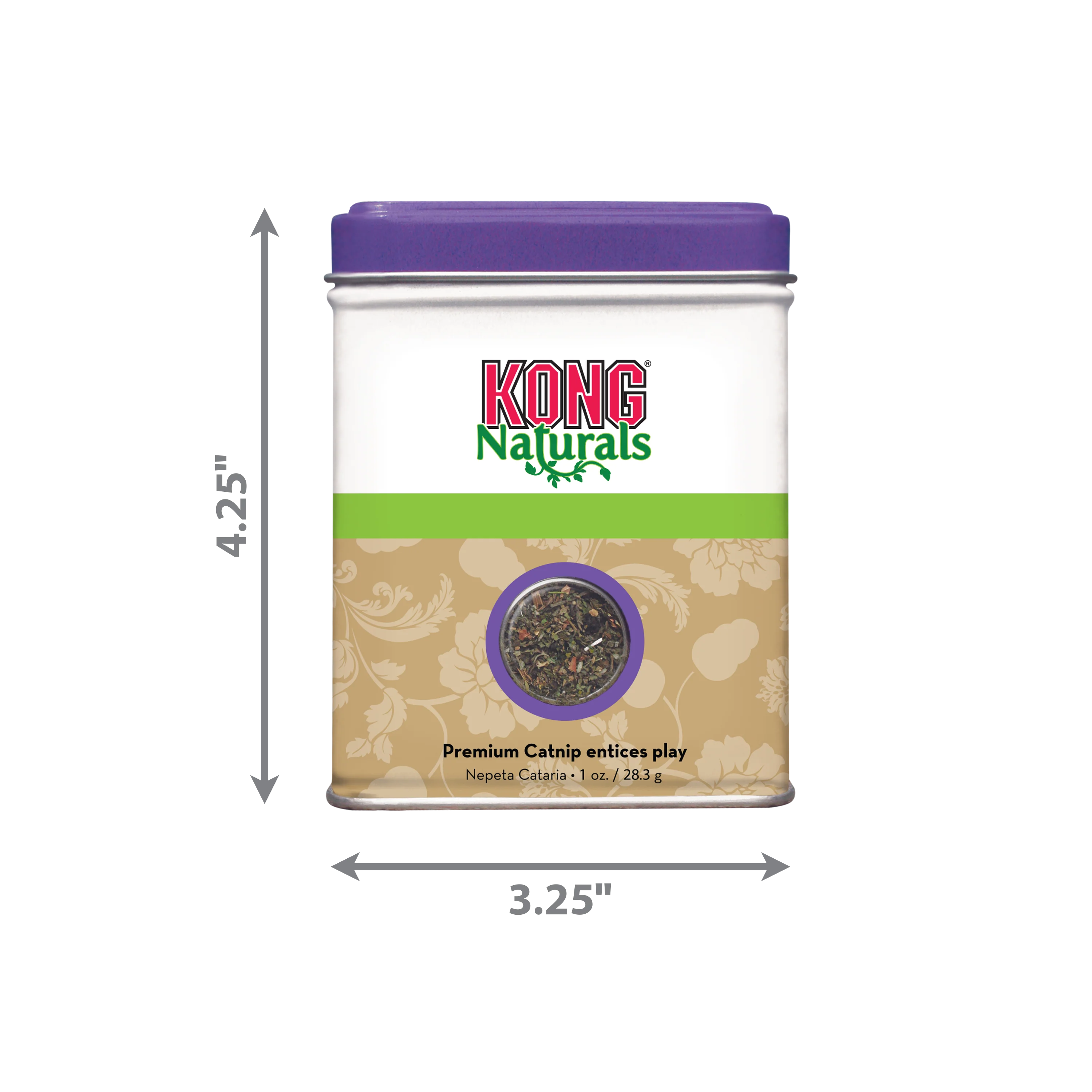Kong Cat Treat Naturals Catnip 1oz - Image 1