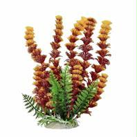 AQUATOP PD-BH42 9 Inch Fire Cabomba-like Aquarium Plant with Weighted Base - Image 1