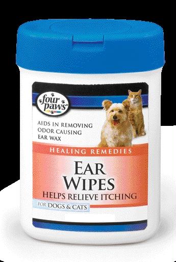 Four Paws Ear Wipes for Dogs & Cats - Image 1