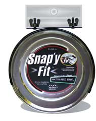 MidWest Homes For Pets Snap y Fit Stainless Steel Bowl  2 qt - Image 1