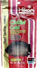 Hikari® Cichlid Gold® Medium Pellet Fish Food 2 Oz - Image 1