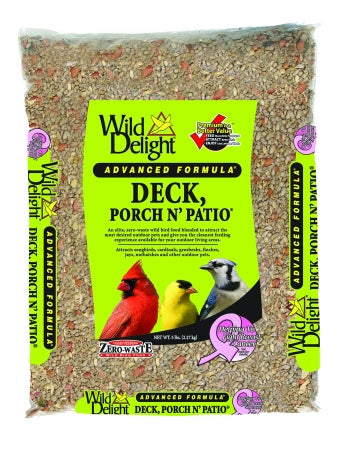 Wild Delight Deck  Porch  N  Patio Wild Bird Feed  5 lb. Bag - Image 1