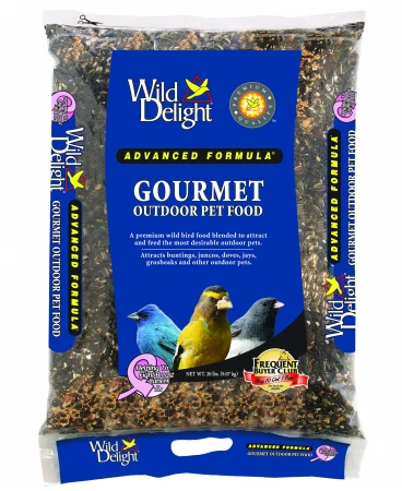 Wild Delight 368200 Birdseed Gourmet Outdoor Pet Food  20-Pound - Image 1