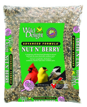 Wild Delight Nut N Berry Bird Seed/Food  5lb - Image 1