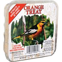 C&S Suet for wild Birds 11oz Orange Treat - Image 1