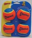 Chuckit! Durable Tennis Ball Dog Toy  Medium  4 Count - Image 1