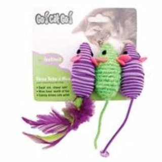 GCG THREE TWINED MICE TOY - Image 1