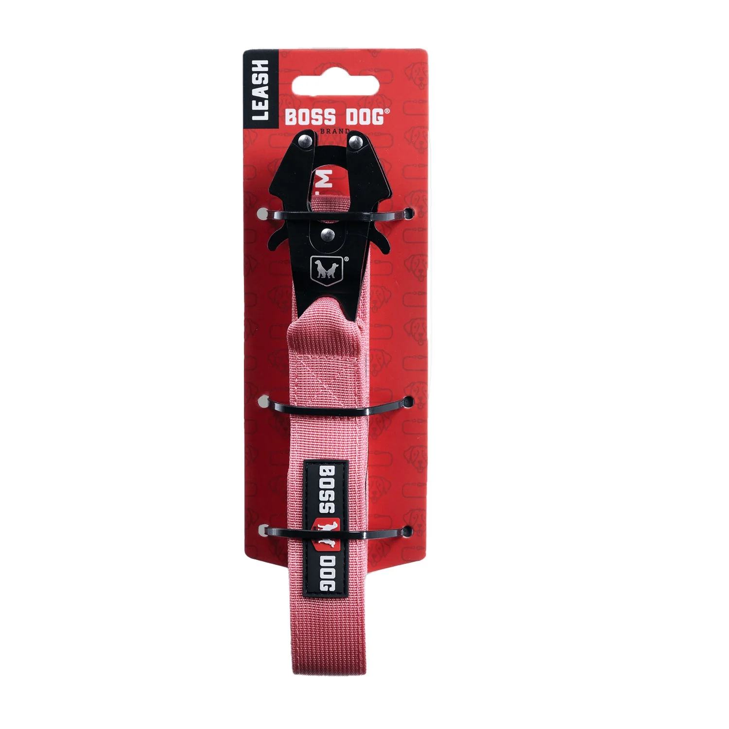 Boss Dog Tactical Dog Leash 6ft 1in Pink - Image 1