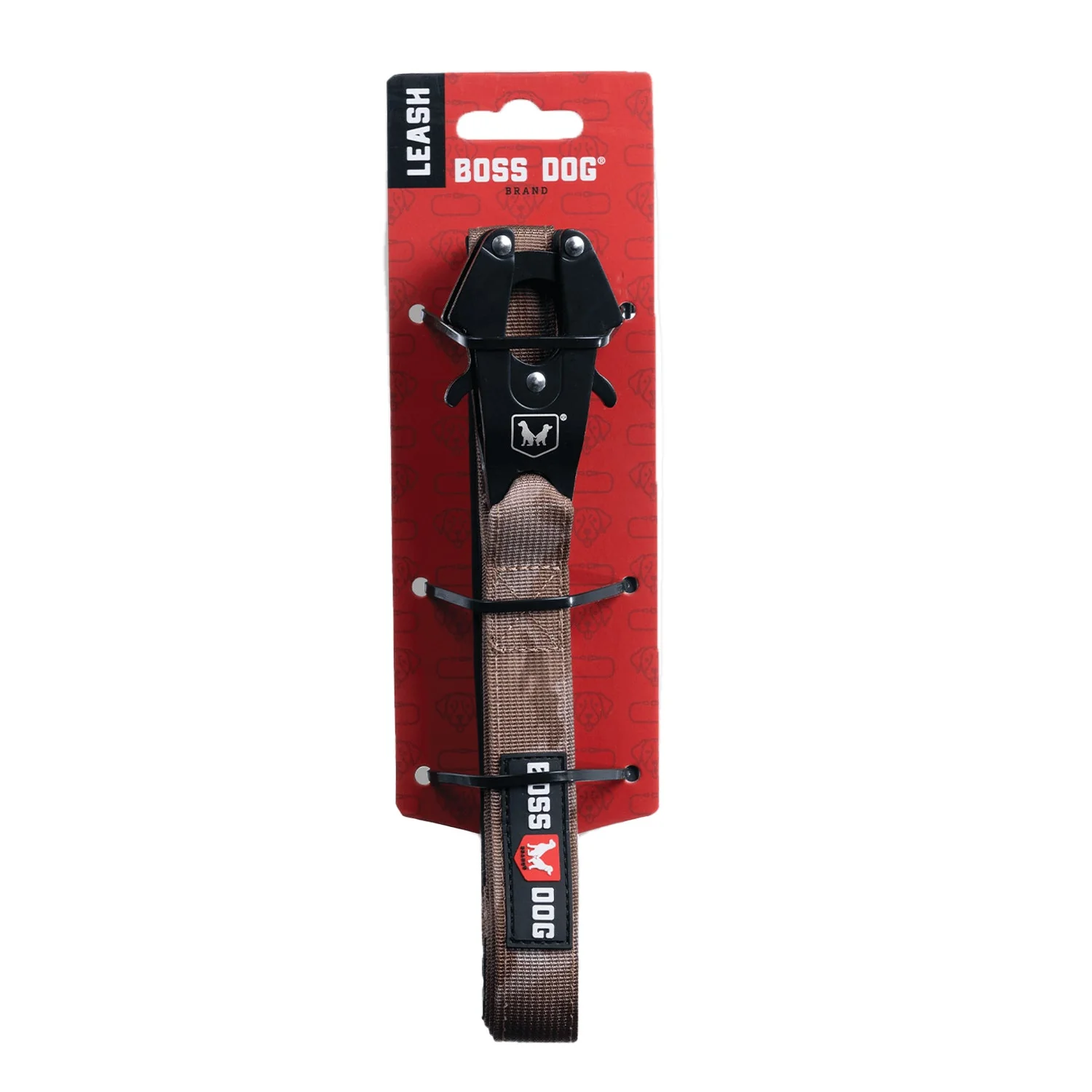 Boss Dog Tactical Dog Leash 4ft 1.25in Pink - Image 1