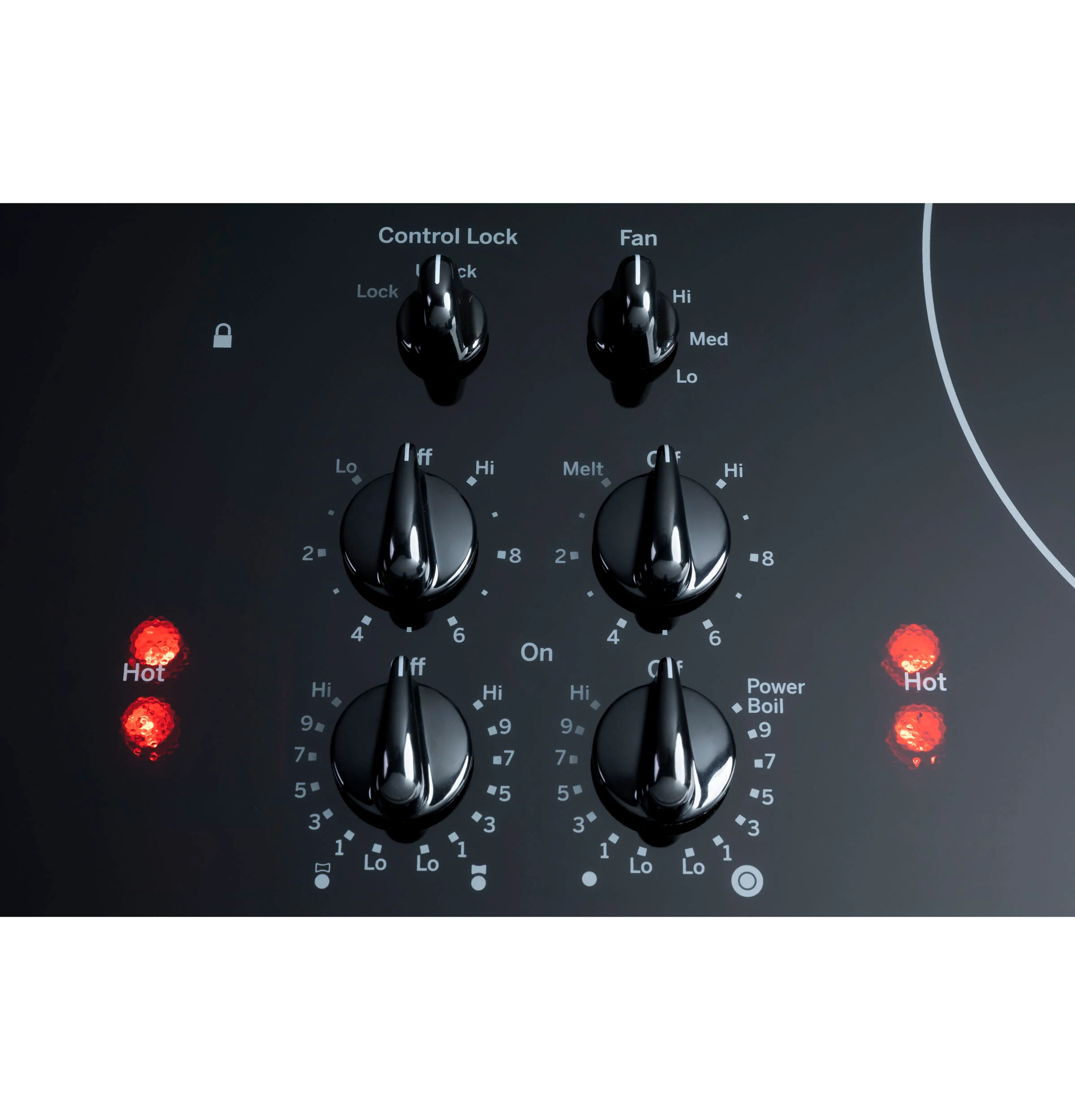 PP9830DRBB VZ023132 GE Profile™ 30" Downdraft Electric Cooktop - Image 1