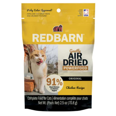 Redbarn Air Dried Cat Powerfood Chicken 2.5oz Trial Size - Image 1
