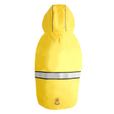 Gooeez eXtra Large Yellow Reflective Dog Raincoat - Image 1