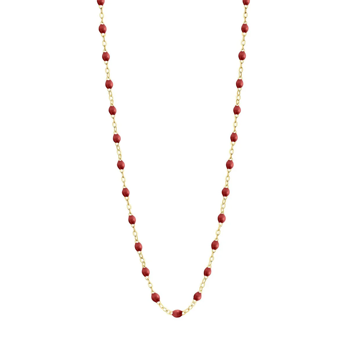 gigiCLOZEAU Classic Necklace – Bordeaux