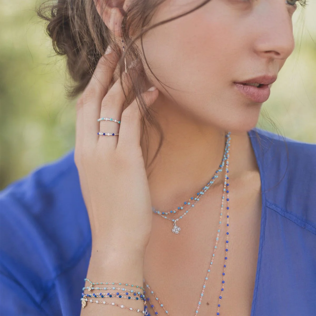 gigiCLOZEAU Classic Bracelet - Sapphire - Image 2