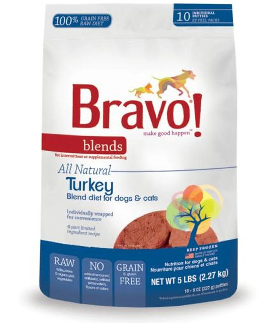 Bravo! Original Blend Turkey Burgers 5 lbs - Image 1