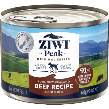 ZIWI Peak Beef Recipe Wet Dog Food 6oz - Image 1