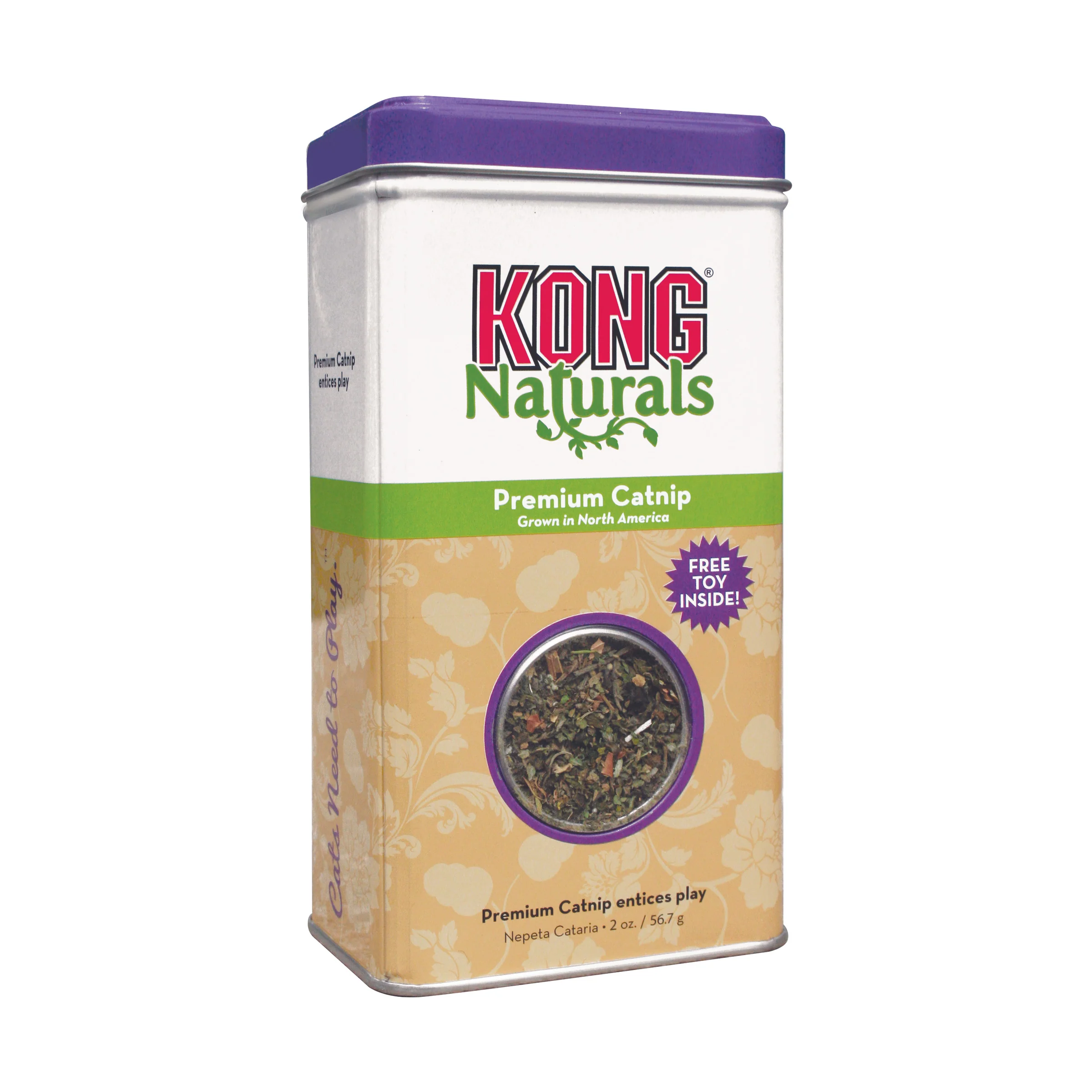 Kong Cat Treat Naturals Catnip 2oz - Image 1