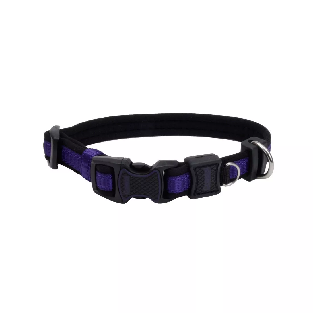 Coastal Inspire 1in Wide 18-26in Dog Collar Purple