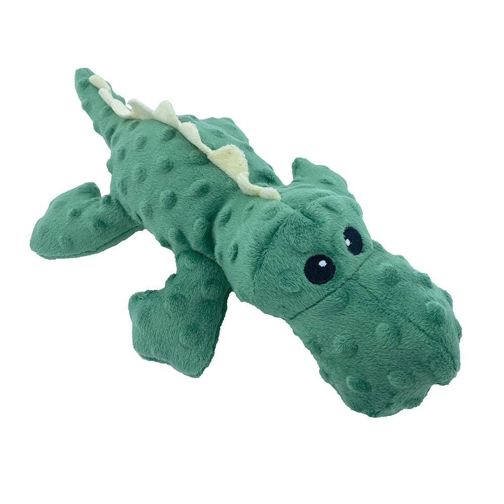 PetLou Dotty Friends Crocodile Plush Toy 14in - Image 1