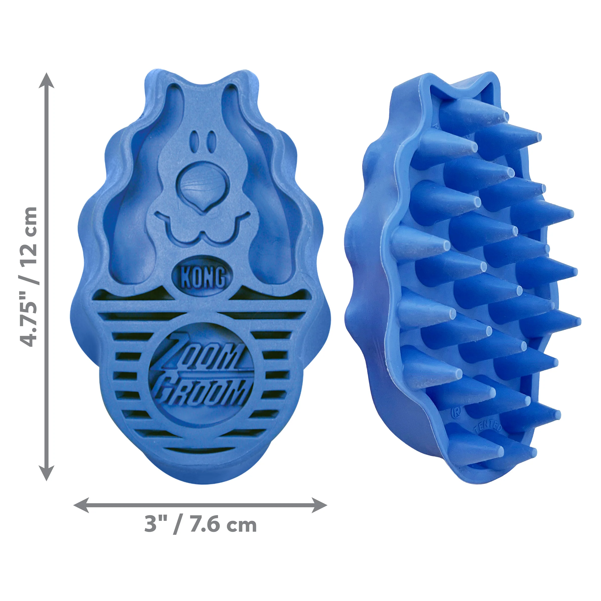 Kong Dog ZoomGroom Large Boysenberry - Image 1